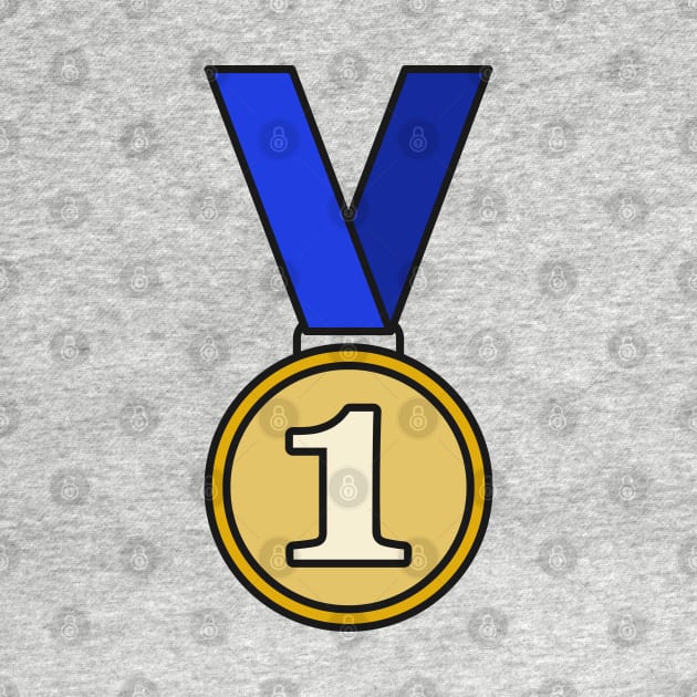 First Place Gold Medal Icon by THP Creative